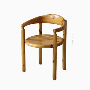 Vintage Dining Chair in Pine, 1970