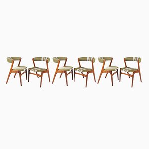 Vintage Danish Teak Dining Chairs from Korup Stolefabrik 1960s, Set of 6