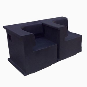 Set of Maxò Modular Polyethylene Armchairs by Robby Cantarutti & Francesca Petricich for Arrmet Italy