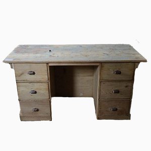 Antique Counter or Worktable in Fir