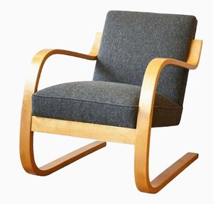 Armchairs Model 402 by Alvar Aalto for Finmar, 1930s