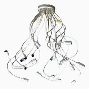 Large 24-Armed Ceiling Lamp attributed to Catellani Smith