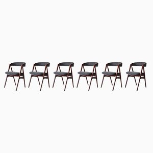 Mid-Century Danish Dining Chairs, 1960s, Set of 6
