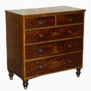 Antique Victorian Chinese Chest of Drawers, 1860