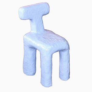 Blue Made in 467 Minutes Funky Stool by Minute Manufacturing