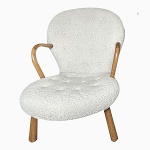 Vintage Swedish Clam Chair