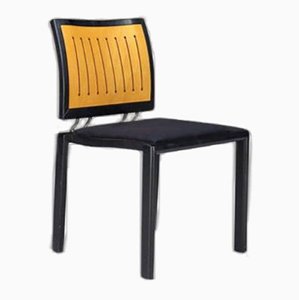Quadro Chair attributed to Bruno Rey & Charles Polin for Dietiker, Switzerland, 1980s