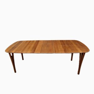Dining Table in Cherrywood by Severin Hansen for Haslev Møbelsnedkeri