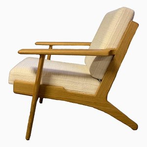 GE290 Sessel aus Eiche von Hans J. Wegner für Getama