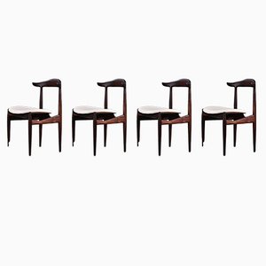 Dining Chairs in Rosewood, Set of 4