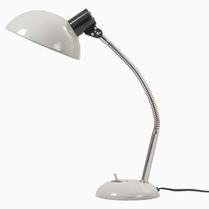 Mid-Century Grey Table Lamp in the style of Christian Dell for Kaiser Idell, France, 1960s