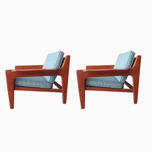 Armchairs by Arne Wahl Iversen for Komfort, 1960s, Set of 2