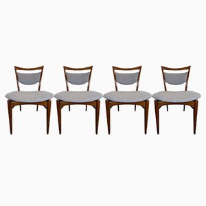 Stockholm Dining Chairs by Louis Van Teeffelen for Wébé, 1960s, Set of 4