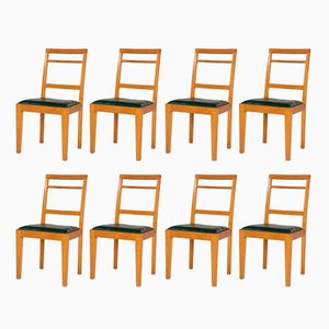 Mid-Century Modern Brazilian Chairs in Peroba do Campo Wood, 1960s, Set of 8