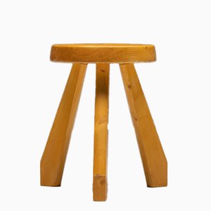 Sandoz Stool attributed to Charlotte Perriand, France, 1950s