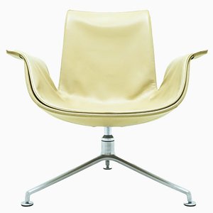 Silla FK 6727-3G danesa Mid-Century de Preben Fabricius & Jørgen Kastholm, década de 2000