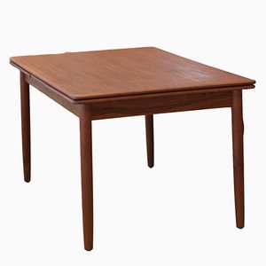 Danish Dining Table in Teak with Double Pull-Out Tops, 1960s