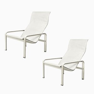Golfo dei Poeti Lounge Chairs by Jacques Toussaint and Patrizia Angeloni for Matteo Grassi, 1970s, Set of 2