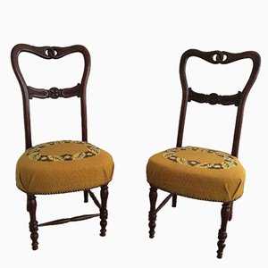 Set of Antique English Chairs, 1800s