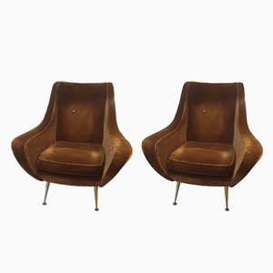 Lounge Chairs, 1950, Set of 2