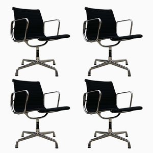EA108 Conference Chairs by Charles & Ray Eames for Vitra, Set of 4