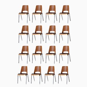 Manhattan Chairs from Baumann, 1970s, Set of 16
