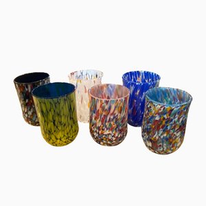 Vasos de Murano. Juego de 6