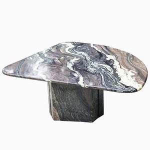 Postmodern Marble Coffee Table, 1980s