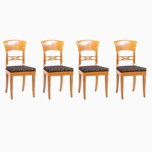 Stühle aus Kirschholz, Süddeutschland, 1850er, 4er Set