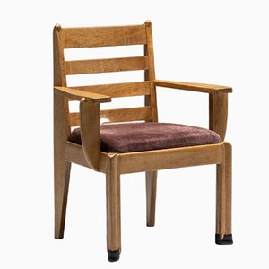 Fauteuil Rationaliste en Chêne, Pays-Bas, 1920s