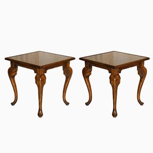 Grandes Tables d'Appoint en Noyer de Ralph Lauren, États-Unis, Set de 2