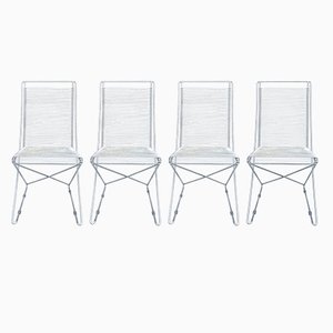 Wire Chairs by Till Behrens for Schlubach, Set of 4