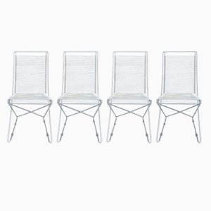 Wire Chairs by Till Behrens for Schlubach, Set of 4