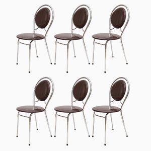 Soudexvinyl Chairs, 1970s, Set of 6
