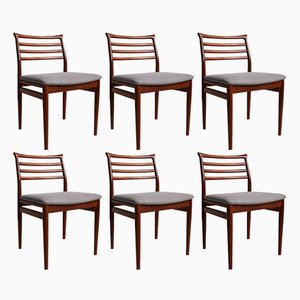 Danish Dining Chairs by Erling Torvits for Sorø Stolefabrik, 1950s, Set of 6