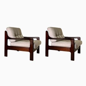 Mid-Century Scandinavian Lounge Chairs, 1960s, Set of 2