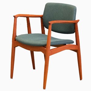 Model 67 Captain's Chair in Teak by Erik Buch for Ørum Møbelfabrik