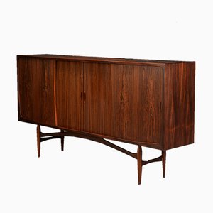 Credenza alta Mid-Century in palissandro, Danimarca, anni '60