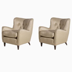 Sessel von Gio Ponti für Cassina, 1940er, 2er Set