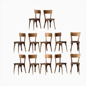 Bohemian Bistro Chairs, Set of 12