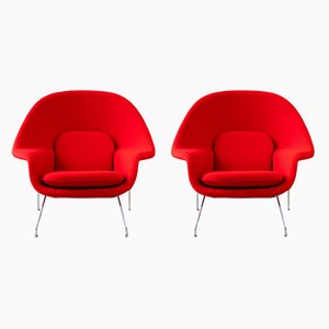 Set of Womb Chairs by Eero Saarinen for Knoll Inc.