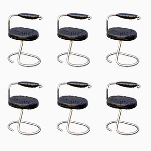 Cobra Chairs by Giotto Stoppino, 1970, Set of 6