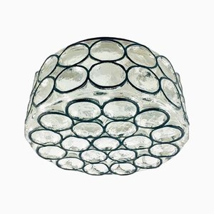 Mid-Century Glass Flush Mount from Limburg, 1960s