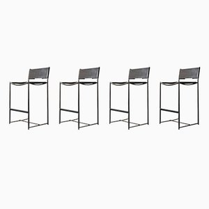 Stools by Giandomenico Belotti for Alias, 1980s, Set of 4