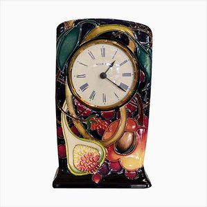 Horloge de Table Cl1 Queens Choice en Céramique Artistique de Moorcroft