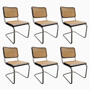 Early Edition S32 Chairs by Marcel Breuer for Thonet, 1960s, Set of 6