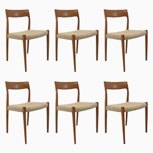 Vintage Chairs by Niels Otto Møller for J.L. Møllers, 1960s, Set of 6