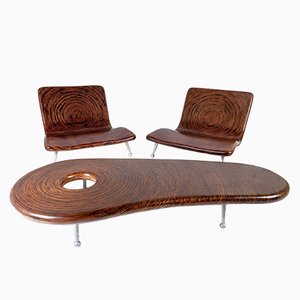 Set da salotto e tavolo Tugonon Coconut Clayton di Snug per Coco Twig Furniture