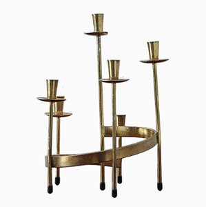 Candleholder by Gunnar Ander for Ystad-Metall, 1950s