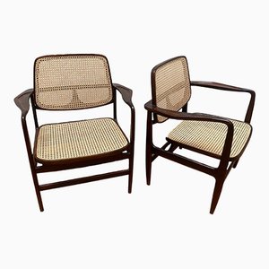 Mid-Century Modern Oscar Armchairs by Sergio Rodrigues, 1950s, Set of 2
